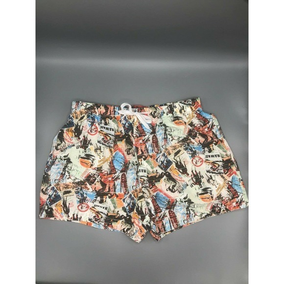 Boardshorts 14'' Length Surfer Hawaiian Size 30 in - Picture 1 of 10